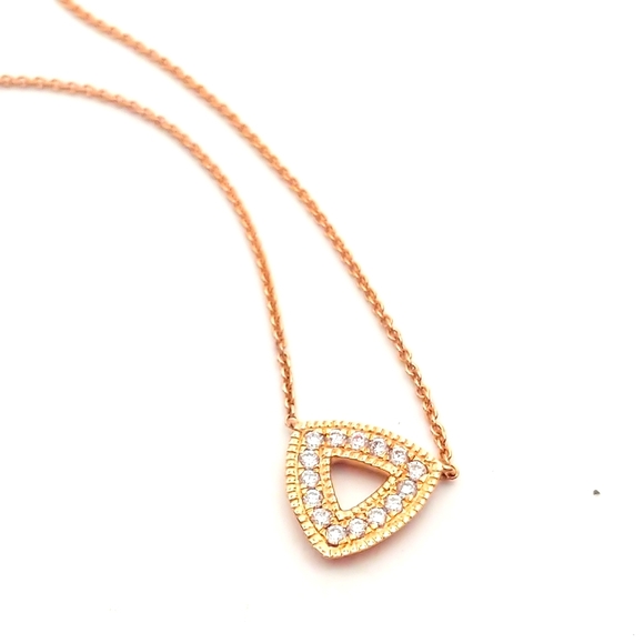 dana rebecca designs Jewelry - SOLD New Dana Rebecca 14k rose gold diamond necklace